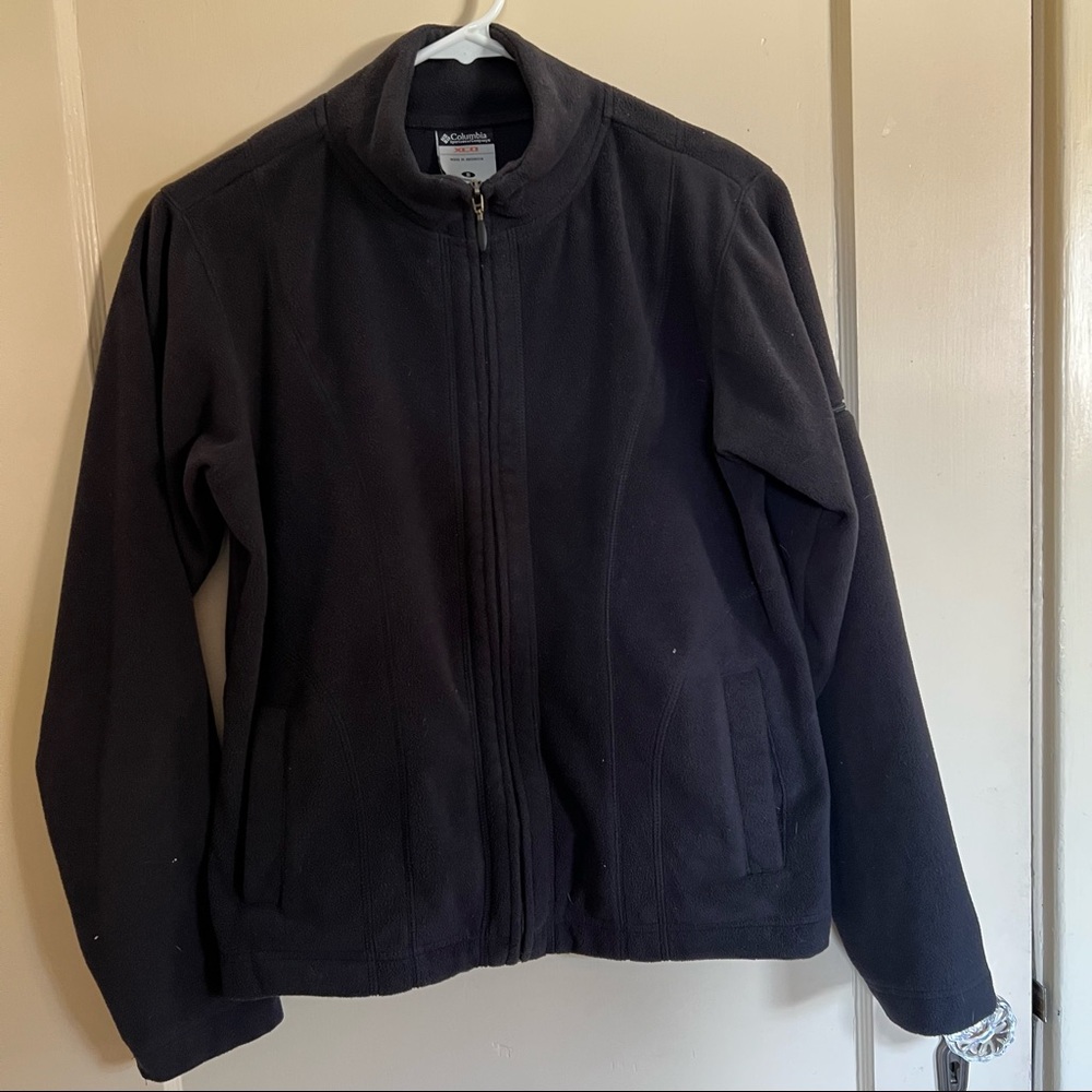 Columbia Womens XCD Performance Full-Zip Fleece Jacket Black